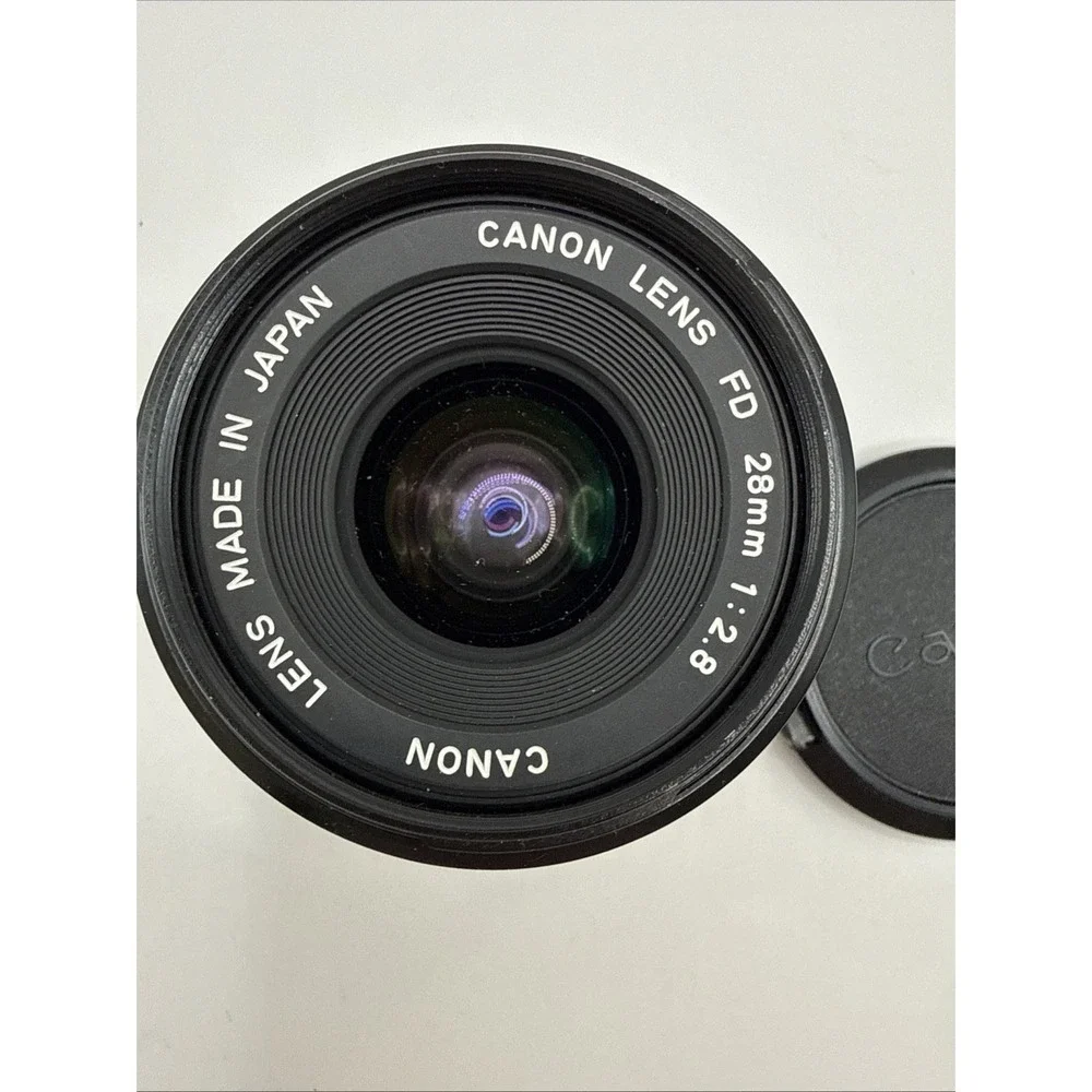 Canon 28mm 1:2.8 FD Lens Made In Japan Excellent!!